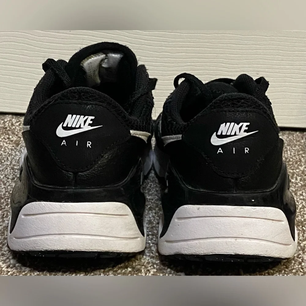 Nike Air Max System [DQ0284-001] Kids Casual Shoes Black White Size 6Y